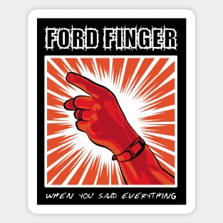 Ford Finger - Movie Lover Magnet